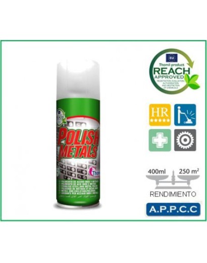 AEROSOL POLISH METAL&INOX...