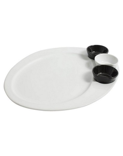 B2924 PLATO + 3 SALSERAS...